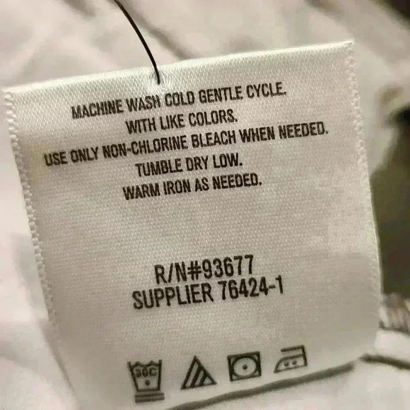 Women's Liz Claiborne Classic Straight Leg Olive Grove Multi $44 - Picture 9 of 12